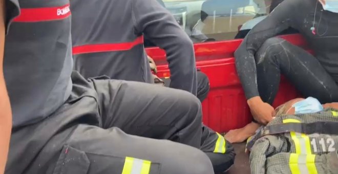 Evacuada una surfista de una playa de San Vicente de la Barquera tras sufrir una lesión de rodilla