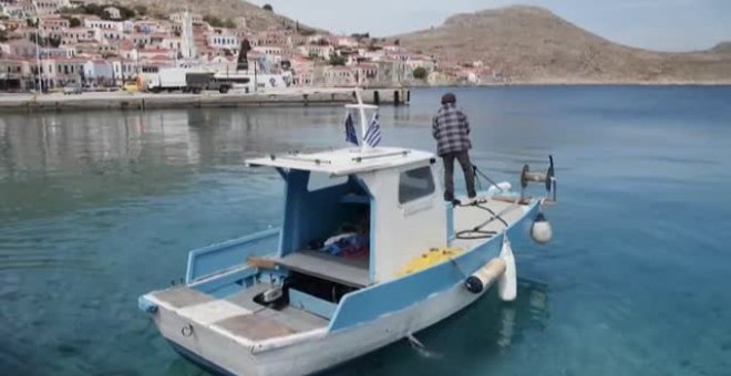 A la isla griega más pequeña del Dodecaneso no llega ningún turista desde el inicio de la pandemia