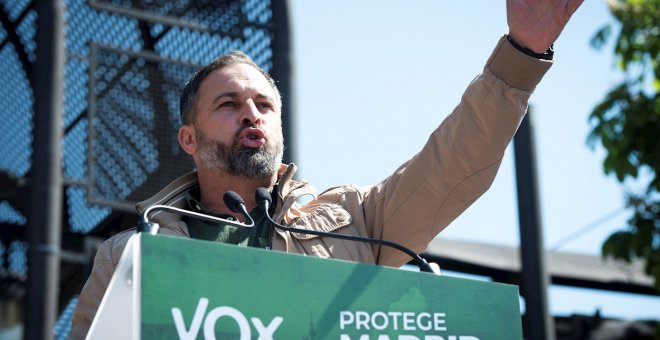 La Fiscalía pide la retirada del cartel de Vox en el que incita al odio contra los menores migrantes