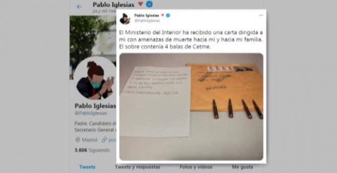 Amenazan de muerte a Marlaska, a Iglesias y a la directora de la Guardia Civil