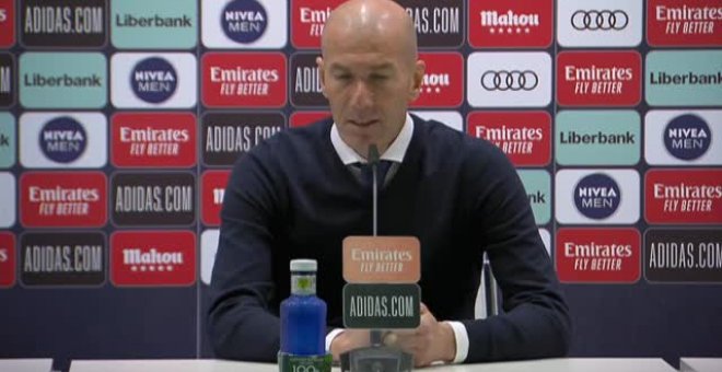 Zidane, sobre el Chelsea: "Será el partido más difícil de la temporada, pero estamos preparados"