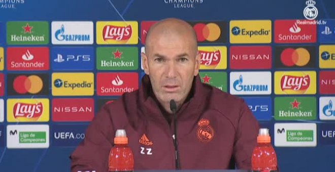 Zidane huye de la polémica de la Superliga: "Como pensemos en lo de fuera, la liamos"