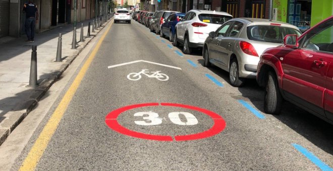 Las calles de Santander se adaptan a los nuevos límites de velocidad que entrarán en vigor el 11 de mayo