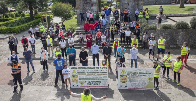 La solidaridad entrega 42 toneladas de alimentos a las entidades de Cantabria