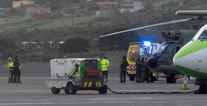 Localizan un cayuco con 17 muertos y tres supervivientes al sur de El Hierro