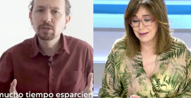 Pablo Iglesias demandará a Mediaset si Ana Rosa no rectifica el bulo sobre las residencias
