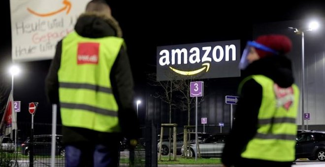 Inspección de Trabajo da la razón a UGT contra las subcontratas de Amazon