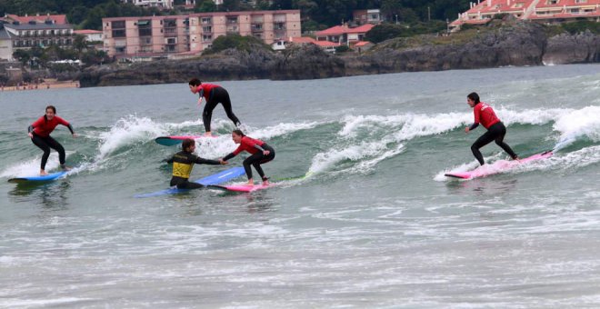 Cantabria lidera un proyecto europeo de integración a través del surf