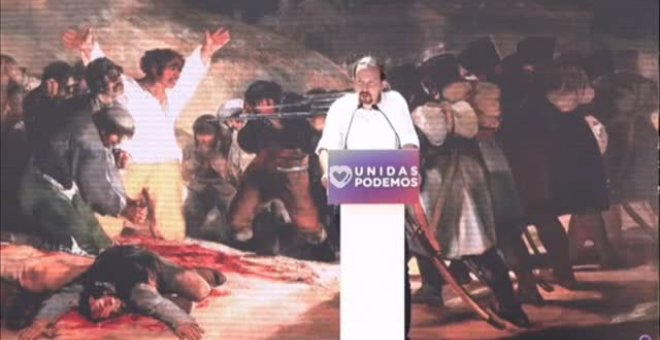 Iglesias anima a los madrileños a dar "una lección democrática" el 4 de mayo