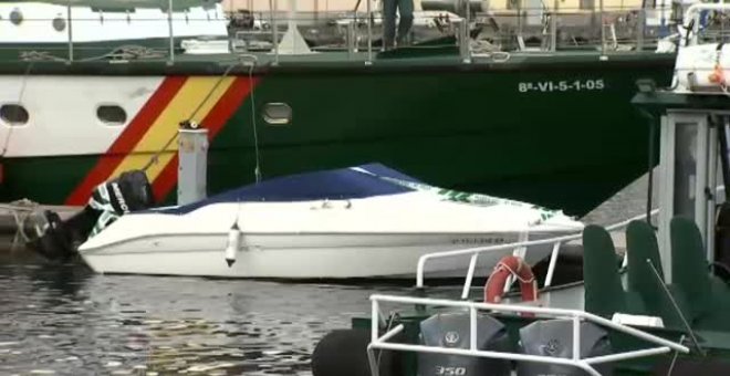 La guardia civil busca en el mar