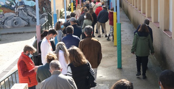 El CIS seguía dando la victoria a la izquierda en la recta final de la campaña en Madrid