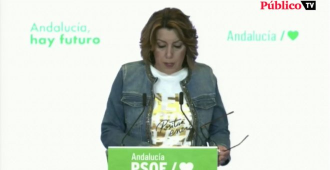 Susana Díaz anuncia que se presentará a las primarias del PSOE andaluz