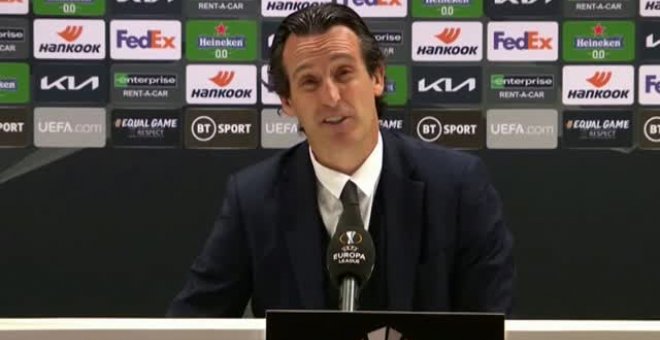 Unai Emery: "Satisfacción y orgullo"