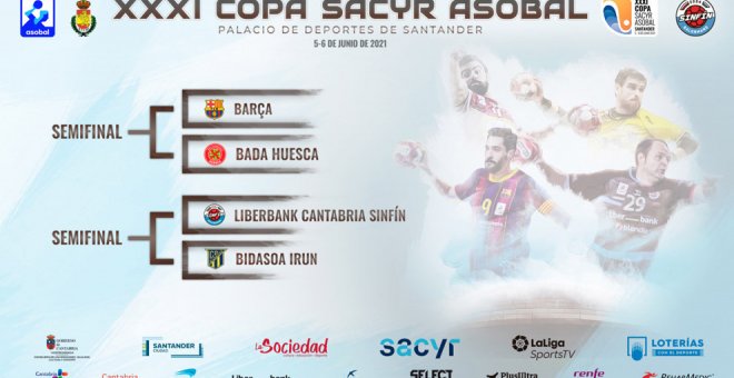 Sinfín - Bidasoa, en las semifinales de Copa ASOBAL