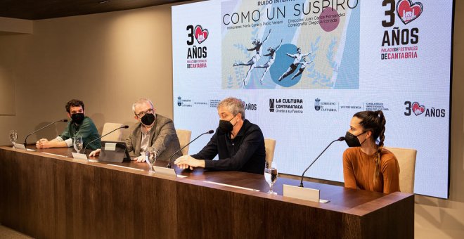 Ruido Interno estrena la obra 'Como un suspiro' en el Palacio de Festivales