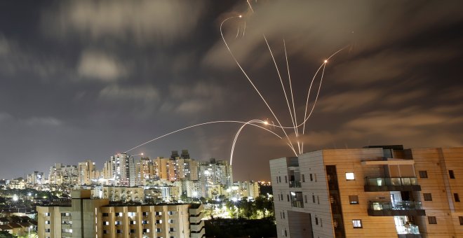 El ejército israelí asegura haber interceptado la mayoría de los cohetes lanzados desde Gaza