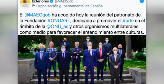 "Escucha, todo penes": críticas por la enésima foto de una institución sin una sola mujer