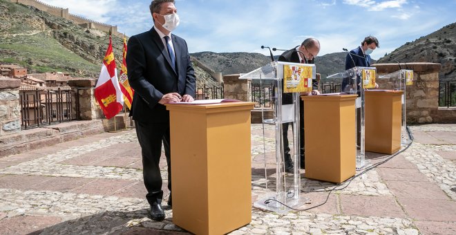 Castilla-La Mancha, Aragón y Castilla y León se unen para dar un toque de atención al Gobierno por la despoblación