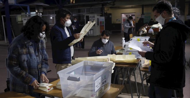 Los candidatos independientes dan el 'sorpasso' a los partidos tradicionales en las elecciones constituyentes de Chile