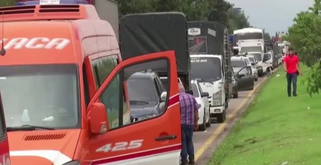 Iván Duque ordena a las fuerzas públicas desbloquear las carreteras colombiana