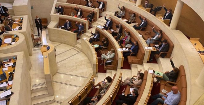 El Parlamento de Cantabria aplaza el Pleno del día 25 por el confinamiento de los diputados del Grupo Mixto