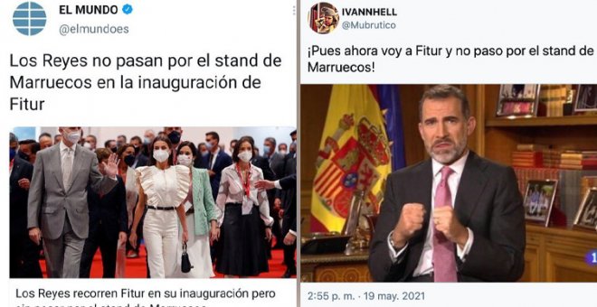 Cachondeo con la 'noticia' de que los reyes no han pasado por el estand de Marruecos en Fitur: "Jaque mate, ya son nuestros"