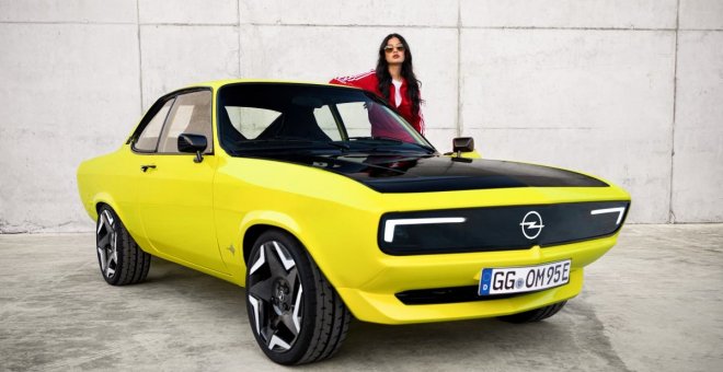 Opel Manta GSe ElektroMOD: un coupé eléctrico de 147 CV de potencia y cambio manual