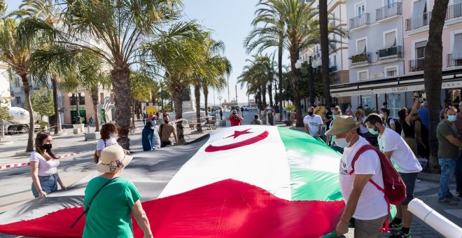 Arrancan las marchas por la libertad del Sáhara en Cádiz con el destino fijado en Madrid el 18 de junio