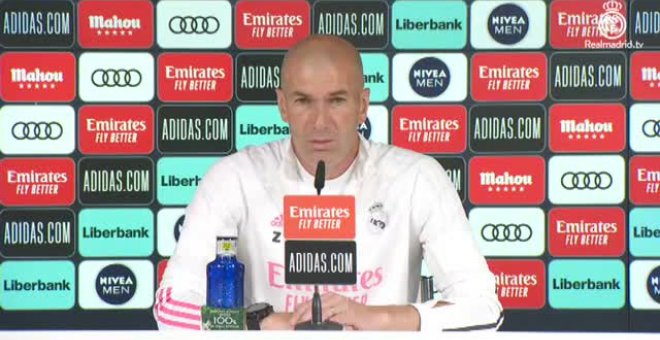 Zidane hace balance: "Mañana veremos si es un 10 o un 9,5; pero confiamos en darlo todo"