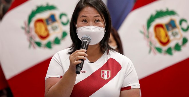 Castillo y Fujimori, en empate técnico a una semana de las presidenciales de Perú