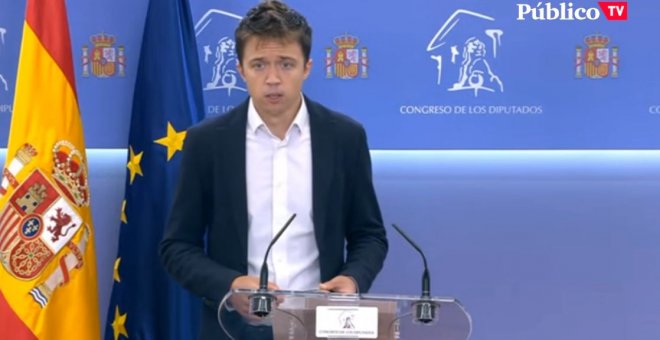 Íñigo Errejón, sobre la ley rider: "Un avance social, una magnífica noticia"