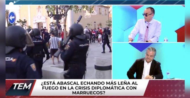 Marcos de Quinto se va del programa de Risto Mejide después de que el presentador le mandara callar: "Si justificas a Vox con tanta vehemencia puede pasar"