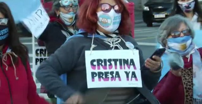 Incidentes en las protestas contra las nuevas restricciones en Argentina