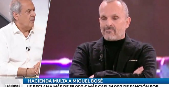 "Da el perfil repetitivo del patriota": la aplaudida reflexión de Javier Aroca sobre la multa de Hacienda a Miguel Bosé