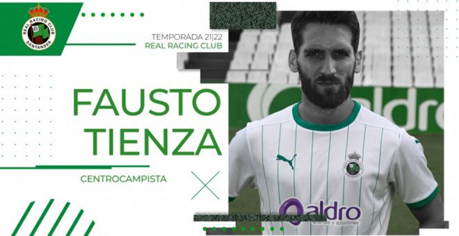 Fausto Tienza, primer fichaje del Racing 2021/22