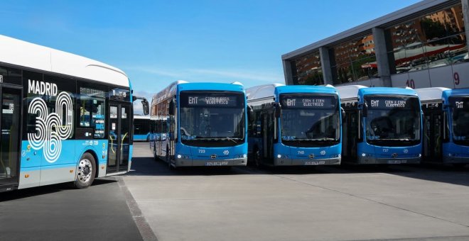 BYD entrega en Madrid el mayor pedido de autobuses eléctricos en España