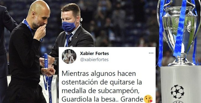 El aplaudido gesto de Guardiola tras perder la Champions que no se suele ver en el fútbol