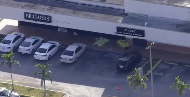 Dos muertos y 20 heridos en un tiroteo en una sala de conciertos en Miami (EEUU)
