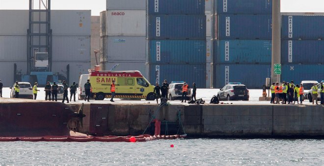 Reanudan la búsqueda del último desaparecido en el puerto de Castelló