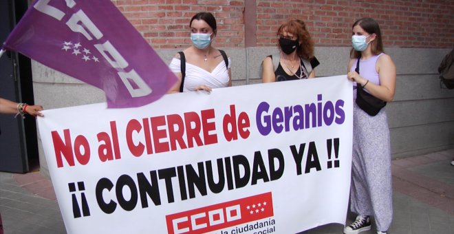 Cierra 'Los Geranios': Madrid deja a las mujeres sin hogar sin su único espacio seguro