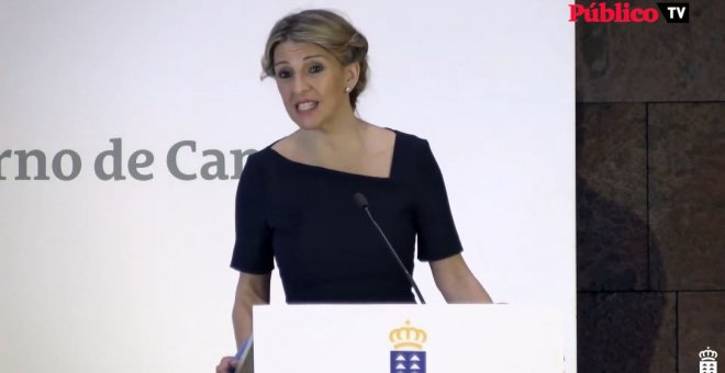 Yolanda Díaz apuesta por la subida del SMI