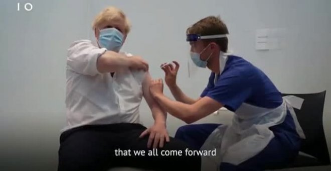 Boris Johnson recibe la segunda dosis de la vacuna contra el Covid