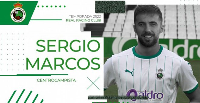 Sergio Marcos, nuevo jugador del Racing