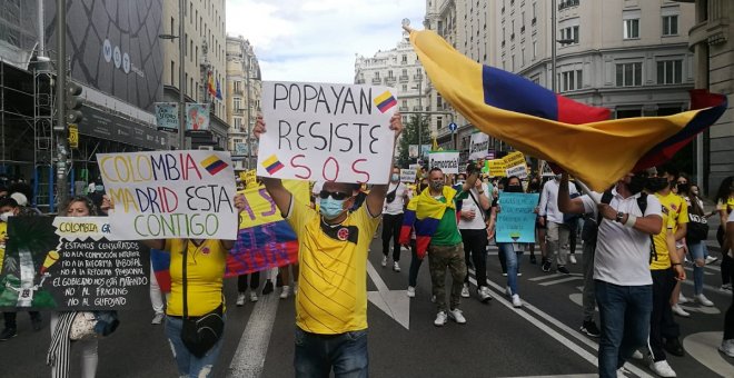 Las respuestas del gobierno colombiano a la protesta
