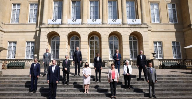 El G7 logra un "histórico" acuerdo para un impuesto mínimo universal del 15% a las multinacionales