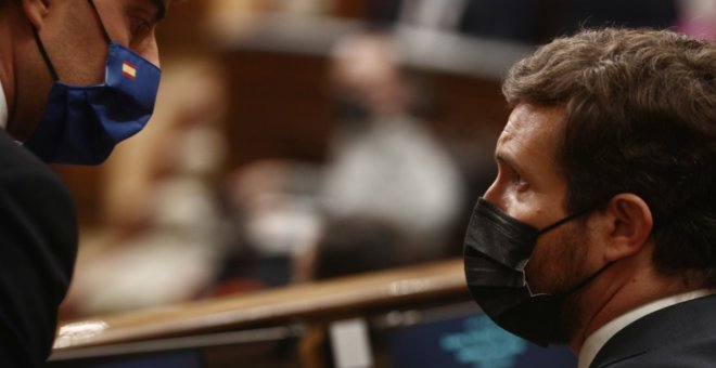 Dominio Público - El silencio de Casado, filtraciones de Moncloa, hablando de todo un poco sin llegar a hablar de nada