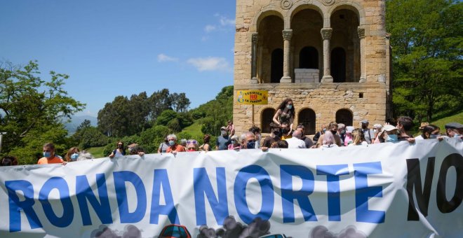 Celebración del Día Mundial del Medio Ambiente a los pies del prerrománico asturiano