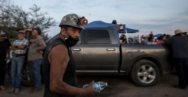Son ya cuatro los mineros encontrados sin vida en el derrumbe del norte de México