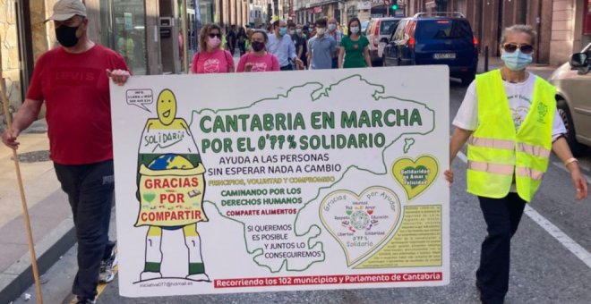 27.000 pasos solidarios por Reocín, Torrelavega, Cartes, Los Corrales de Buelna y San Felices