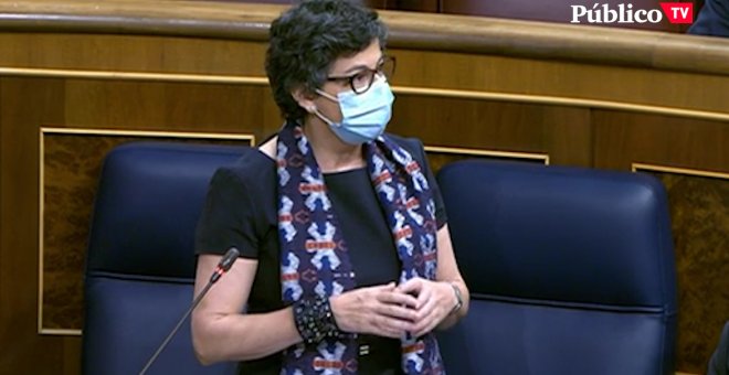 La ministra de Asuntos Exteriores defiende la postura de España sobre el Sáhara Occidental